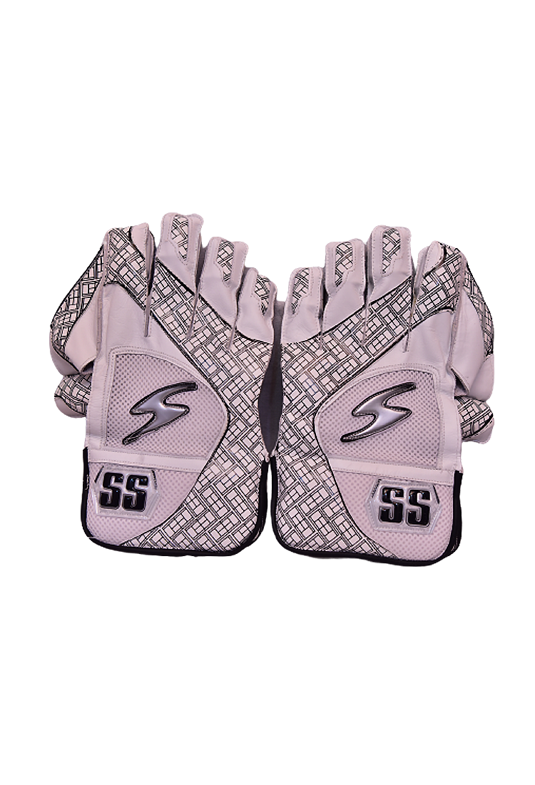 SS  PLATINO WICKET KEEPING GLOVES-Size : MENS RH
