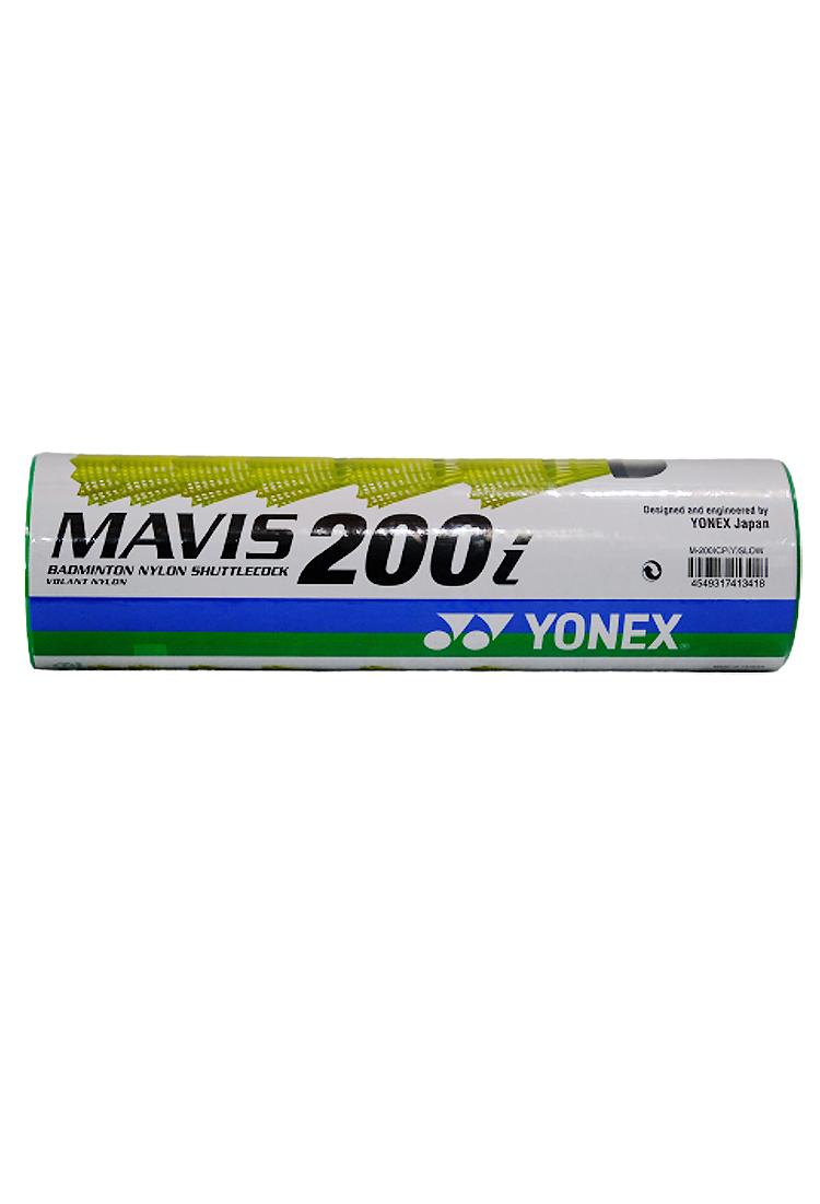 YONEX MAVIS 200i NYLON SHUTTLE COCK-(PACK OF 6)
