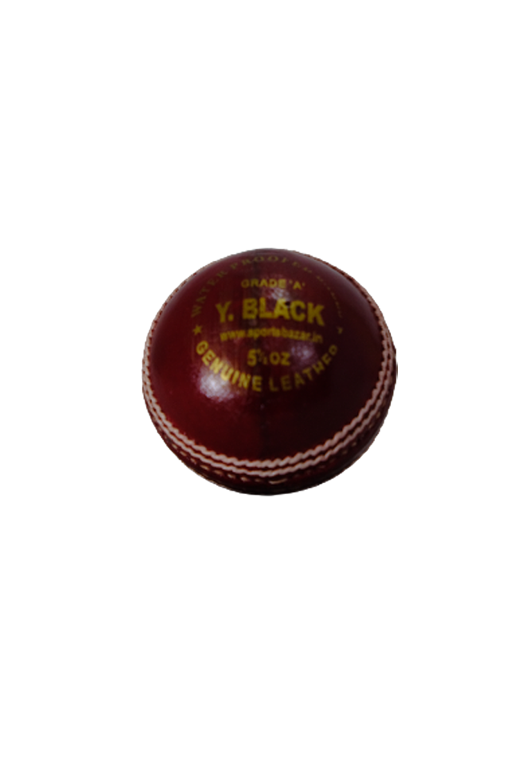MARINO LEATHER BALL Y. BLACK-( PACK OF 6 )