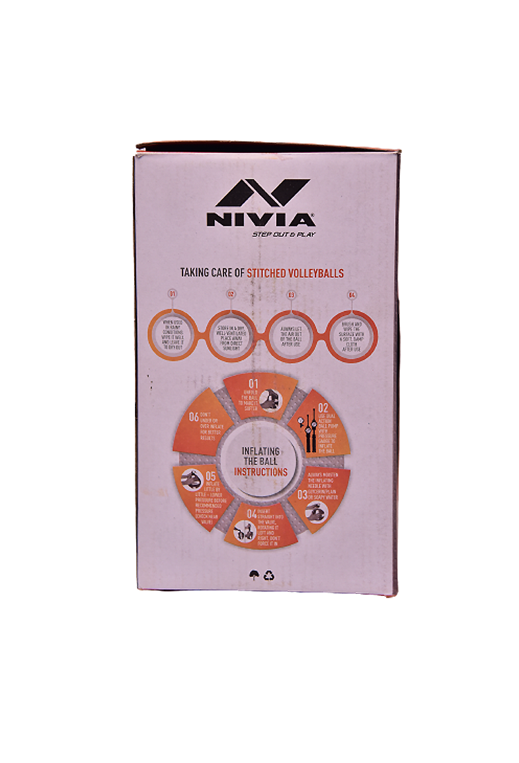 NIVIA CURVE VOLLEYBALL-SIZE-4