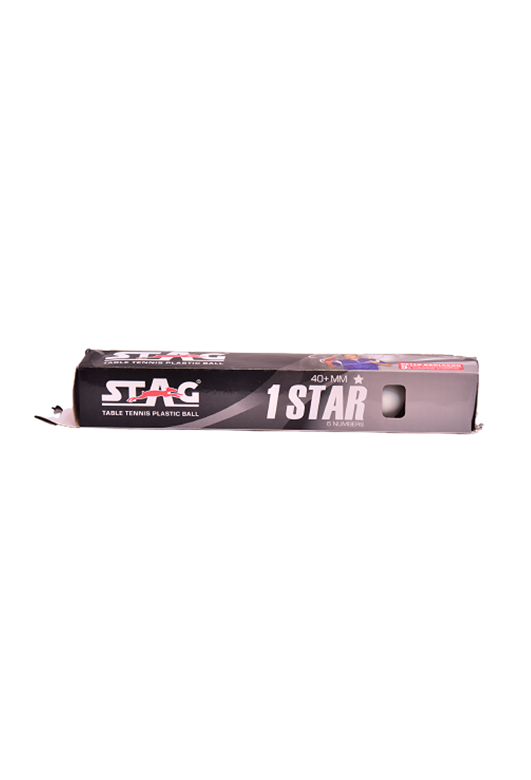 STAG 1 STAR PLASTIC TABLE TENNIS BALL-